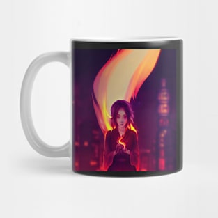 Girl in Kimono - best selling Mug